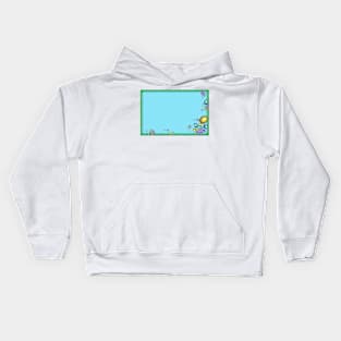 Easter egg theme Kids Hoodie